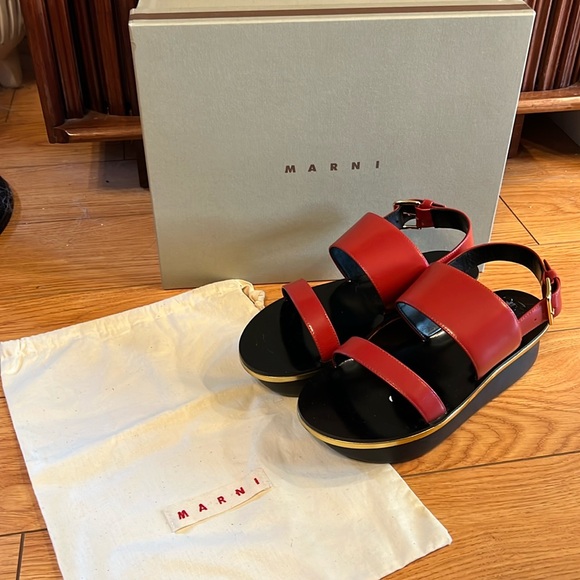 Marni Platform Sandals - Picture 4 of 13